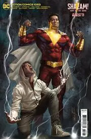 Action Comics (Vol 3) #1053 Cvr D Lucio Parrillo Shazam Fury Of The Gods Movie Card Stock Var Nm 1