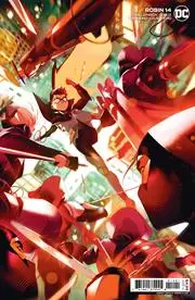 Robin (Vol 3) #14 Cvr B Simone Di Meo Card Stock Var (Shadow War) Nm 1