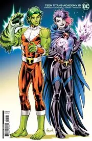 Teen Titans Academy #15 (Of 15) Cvr B Todd Nauck Card Stock Var Nm 1
