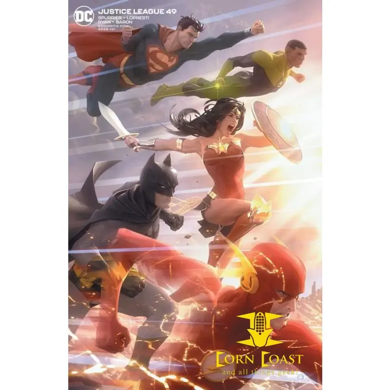 Justice League #49 Alex Garner Var Ed 1