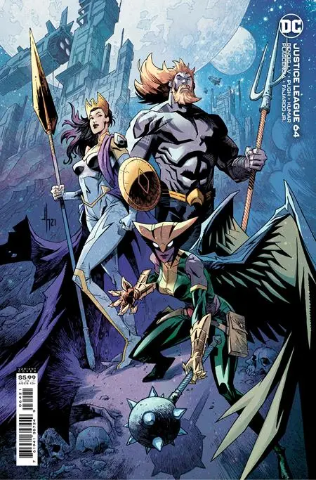 Justice League #64 Cvr B Jason Howard Card Stock Var 1