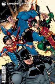 Challenge Of The Super Sons #6 (Of 7) Cvr B Nick Bradshaw Card Stock Var Nm 1