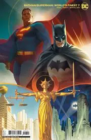 Batman Superman Worlds Finest (Vol 1) #7 Cvr B Joshua Middleton Card Stock Var Nm 1