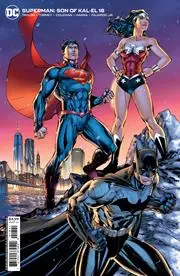 Superman Son Of Kal-El (Vol 1) #18 Cvr C Jim Lee Scott Williams & Alex Sinclair Dc Holiday Card Card Stock Var (Kal-El Returns) Nm 1