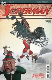 Superman (Vol 6) #9 Cvr E Mikel Janin Santa Card Stock Var Nm 1