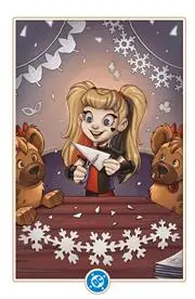 Harley Quinn (Vol 4) #46 Cvr D Chrissie Zullo Dc Winter Wonderland Card Stock Var Nm 1
