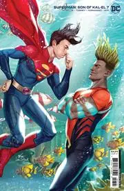 Superman Son Of Kal-El #7 Cvr B Travis Moore Card Stock Var Nm 1