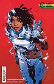 Action Comics #1040 Cvr C Alexis Franklin Black History Month Card Stock Var Nm 1