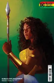 Nubia And The Amazons #5 (Of 6) Cvr C Alexis Franklin Black History Month Card Stock Var Nm 1