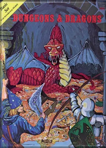 Dungeons & Dragons Basic Set Magnet 2.5" X 3.5" 1