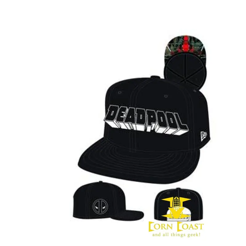 Deadpool Monounder Previews Exclusive Snap Back Cap Glow In The Dark 1