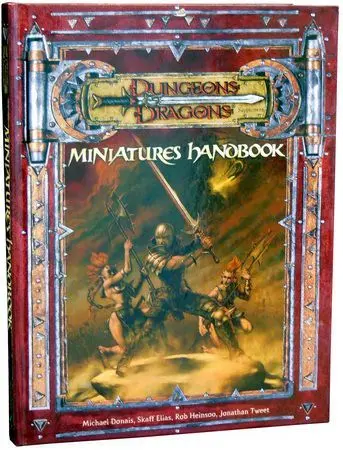 Miniatures Handbook D&D Guidebook Guide Hardcover - Dungeons Dragons Players 1