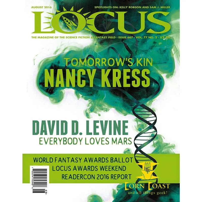 Locus Magazine, Issue #667, August 2016 1