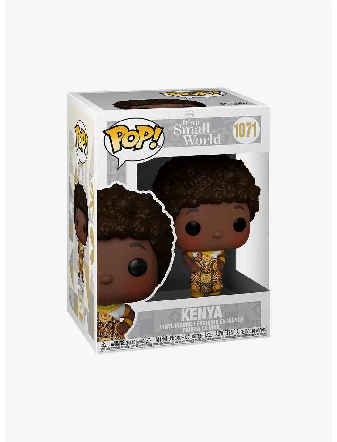 Pop Disney's "It's A Small World" Kenya Vinyl Fig 1