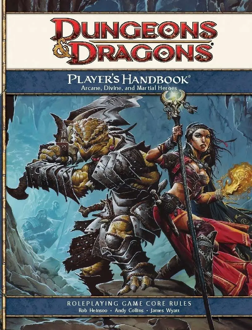 Dungeons & Dragons Player's Handbook: Arcane, Divine, And Martial Heroes (Roleplaying Game Core Rules) 1