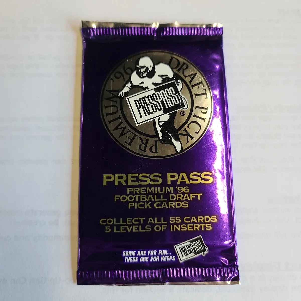 1996 Press Pass Premium Draft Picks Nfl Football 1