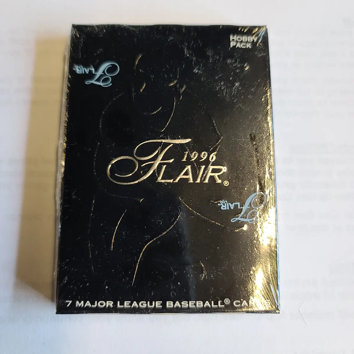 1996 Fleer Flair Mlb Factory Sealed Hobby Packs 1