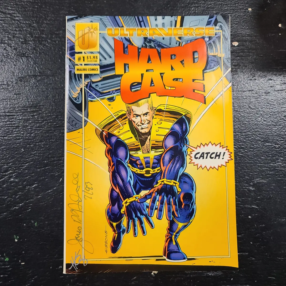 Hardcase (1993) #1A Signed  Nm 1