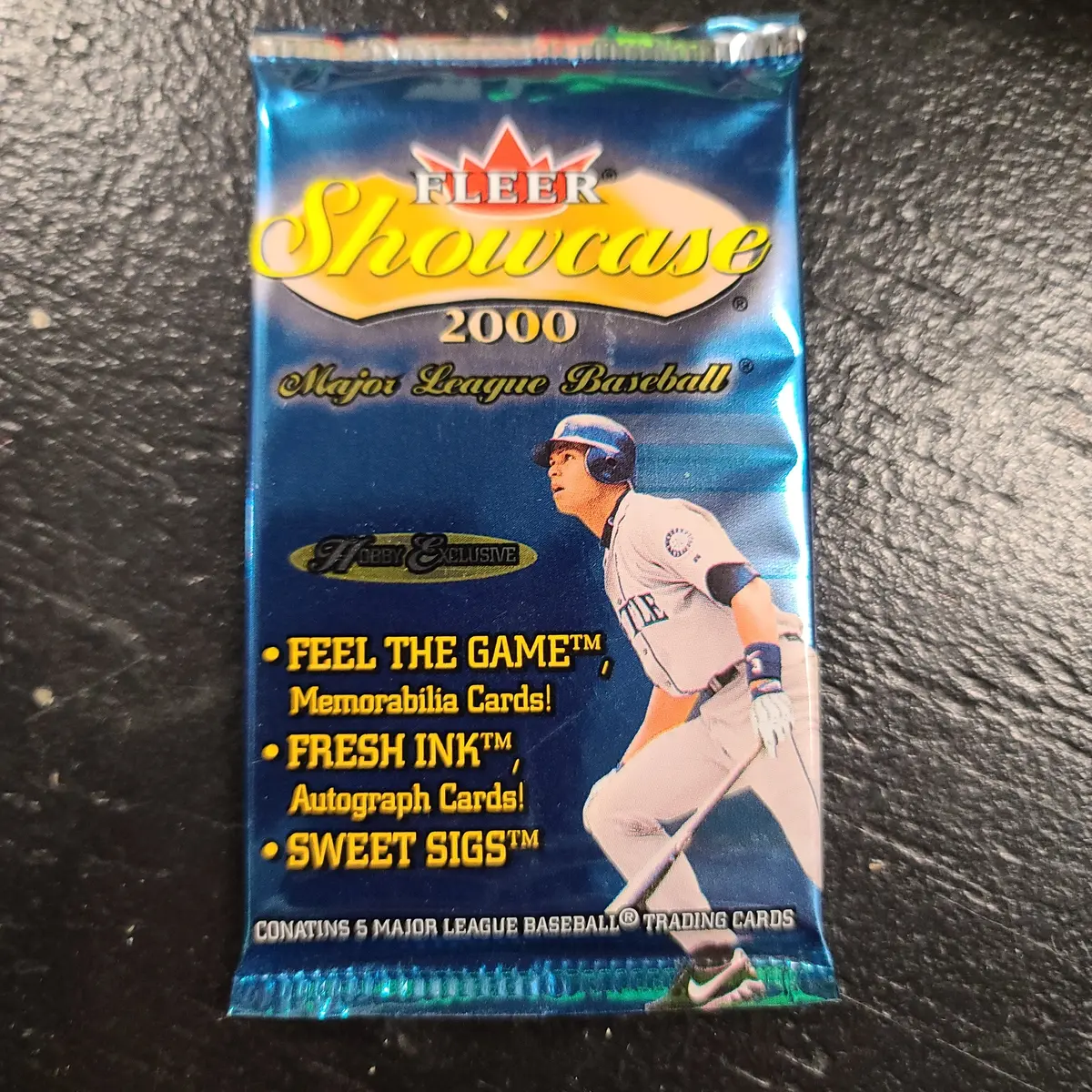 2000 Fleer Showcase Baseball Sealed Hobby Pack 1