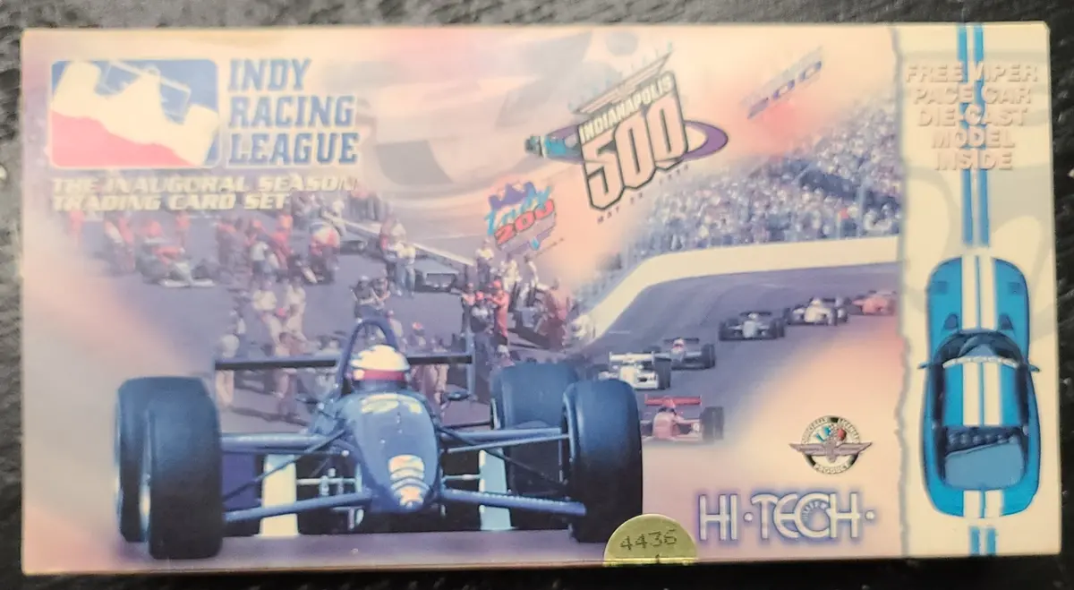 Hi-Tech Irl Inaugural Season Trading Card Set W/Viper Diecast 1