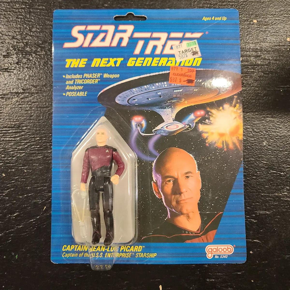Vintage Star Trek: The Next Generation Captain Jean-Luc Picard Galoob Action Figure 1