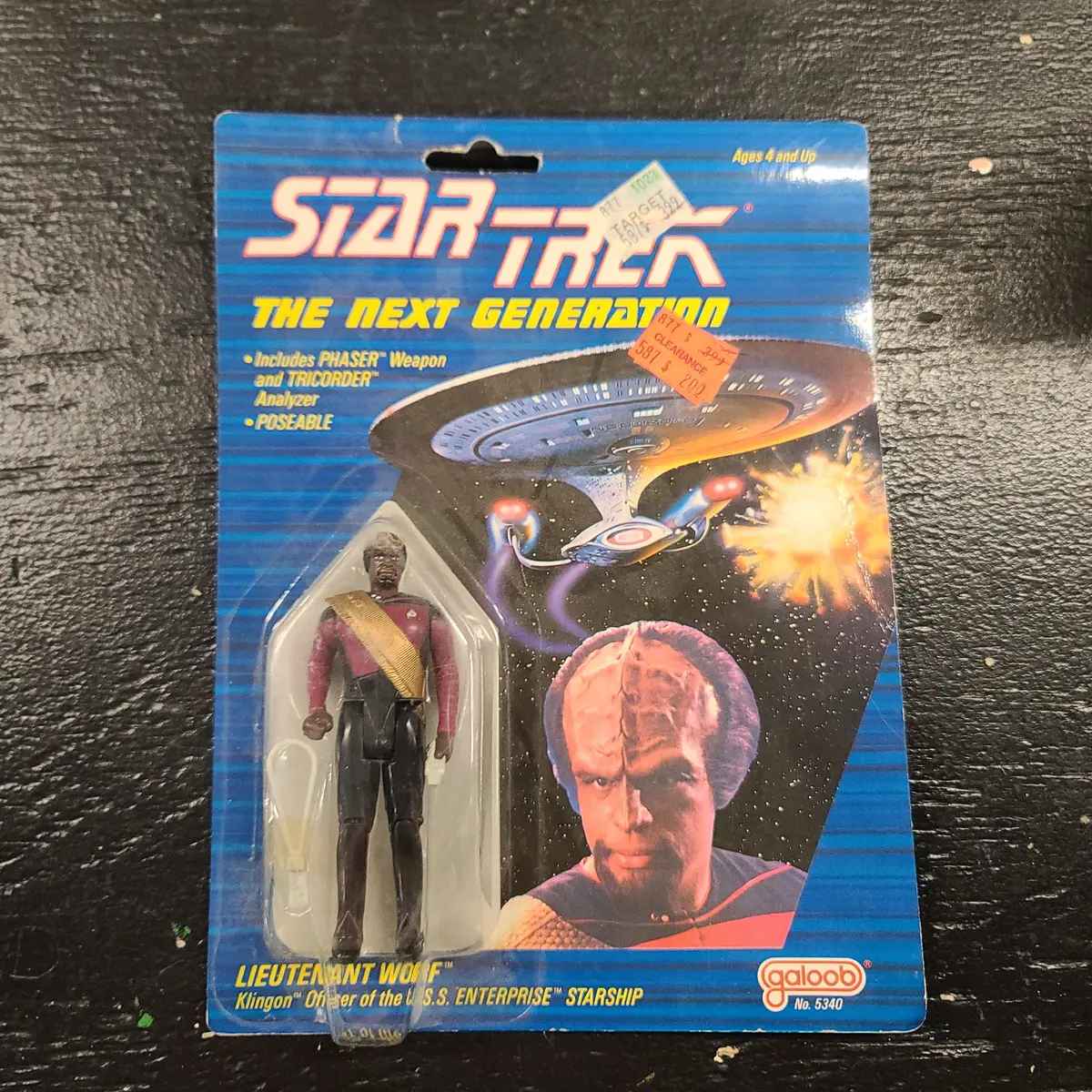 Vintage Star Trek: The Next Generation Commander William Riker Galoob Action Figure 1