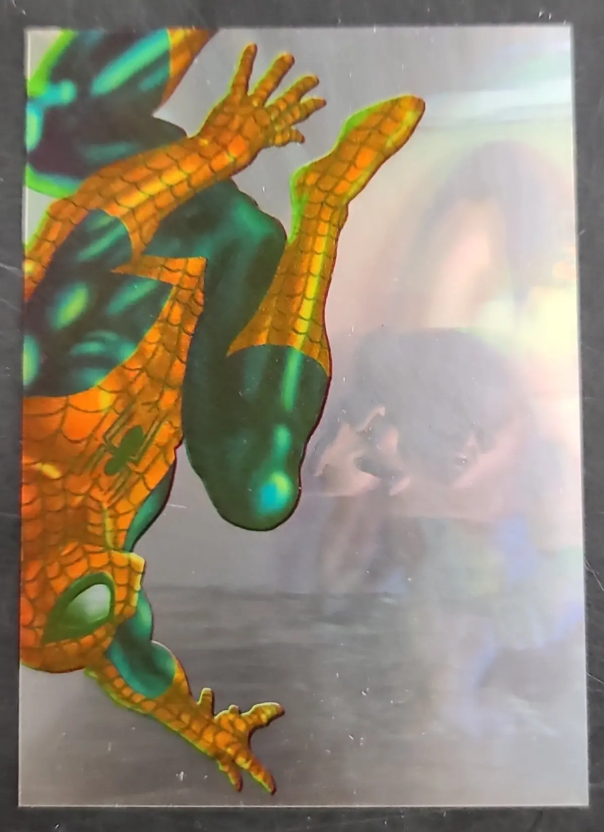 1995 Fleer Ultra Marvel Spider-Man Holoblast Spider-Man Vs. Scorpion #3 1