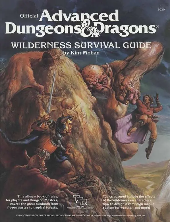 Ad&D Wilderness Survival Guide 1