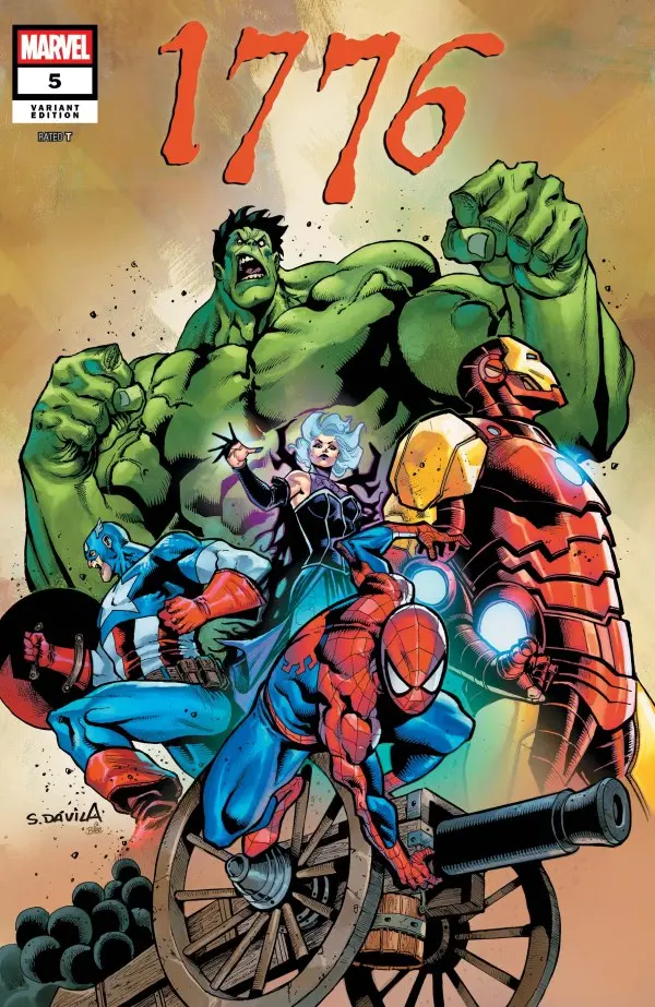 1776 (2025) #5 Sergio Fernández Dávila Variant Nm 1