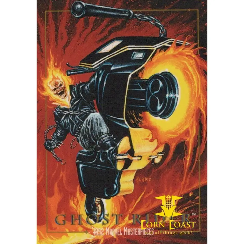 1992 Marvel Masterpieces Sky Box Ghost Rider #37 1
