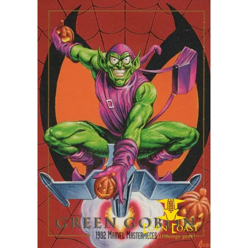 1992 Marvel Masterpieces Sky Box Green Goblin #36 1