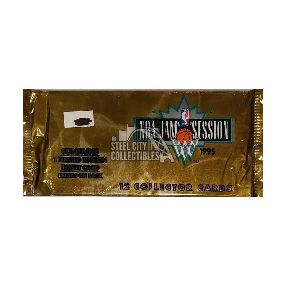 1994-95 Fleer Nba Jam Session Factory Sealed Packs 1