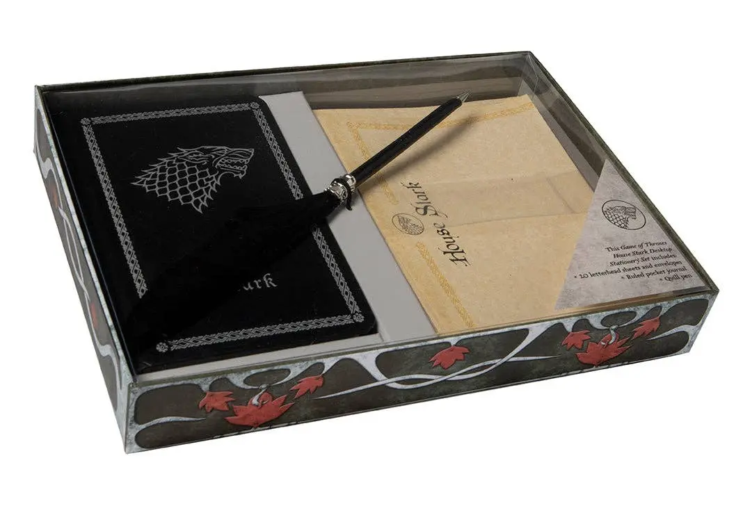 Game Of Thrones: House Stark: Desktop Stationery Set/Pen 1