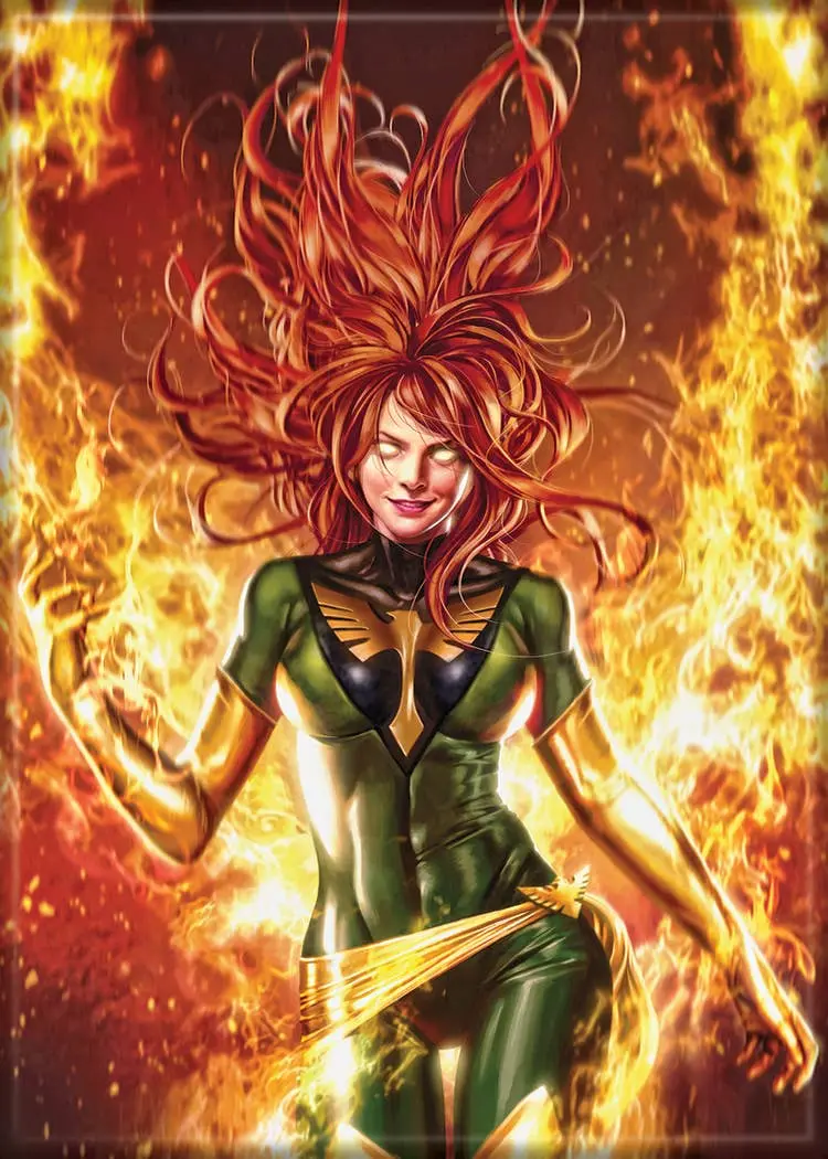 Marvel Phoenix Resurrection Magnet 1