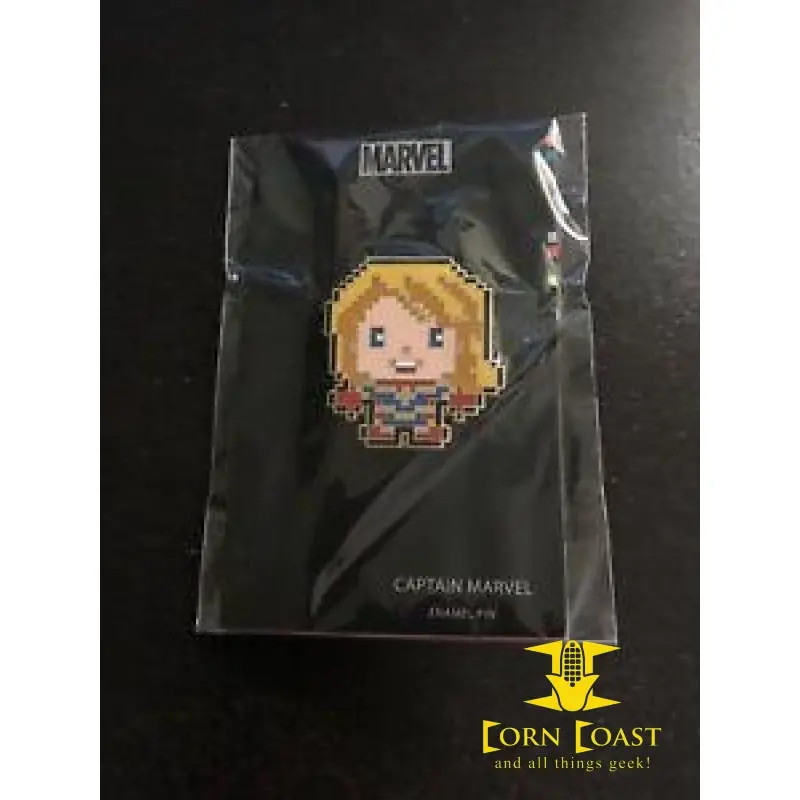 2019 Sdcc Captain Marvel 8-Bit Pin 1