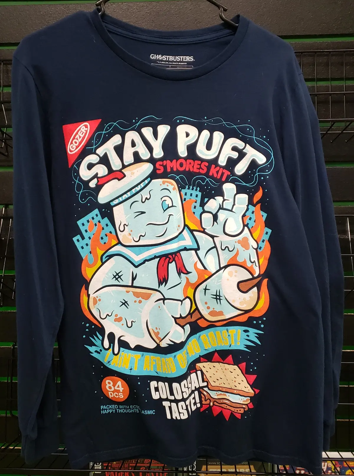 Loot Crate Ghostbusters Stay Puft Long Sleeve T-Shirt Size M 1