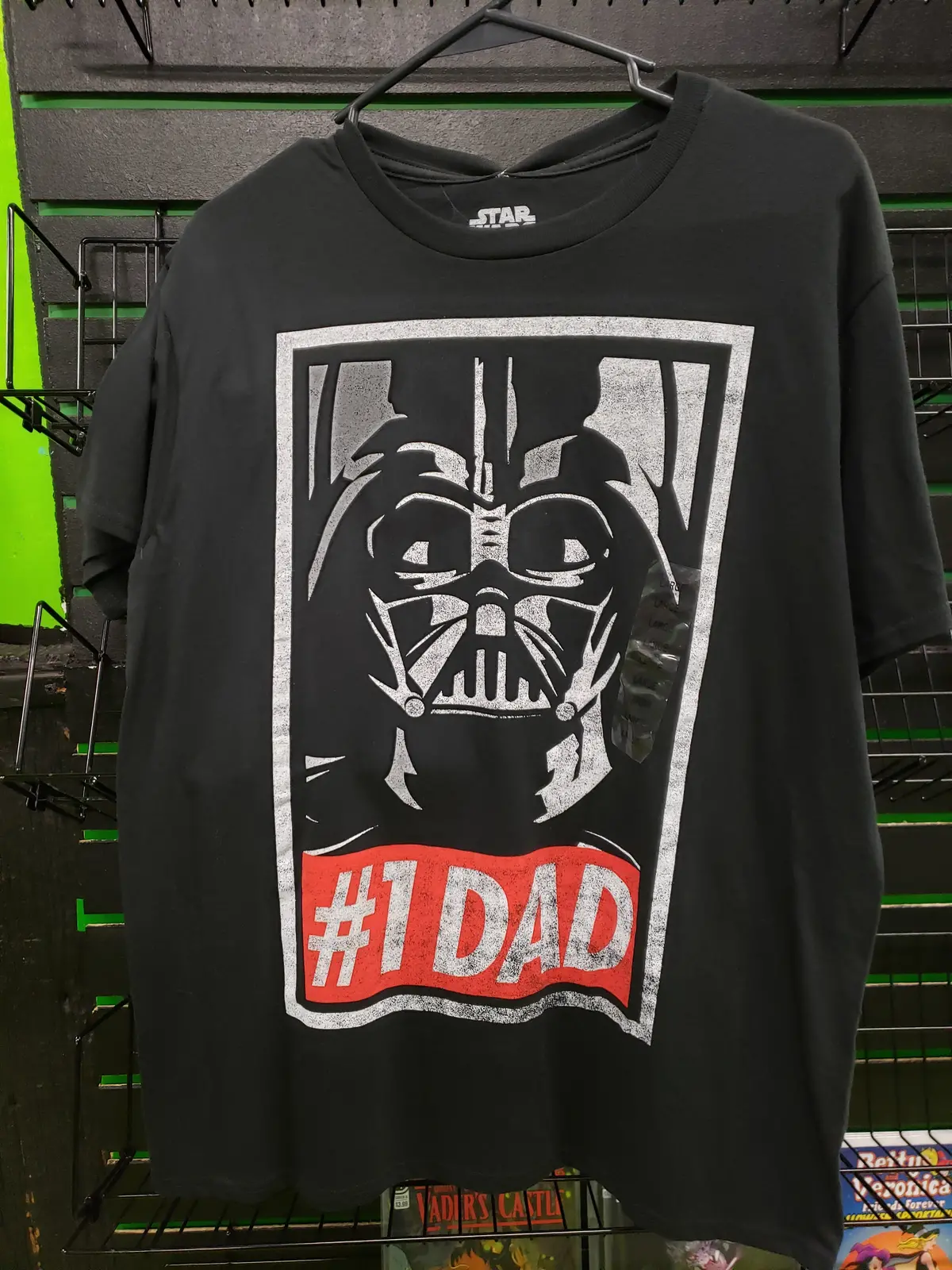 Star Wars Darth Vader #1 Dad T-Shirt Size L 1