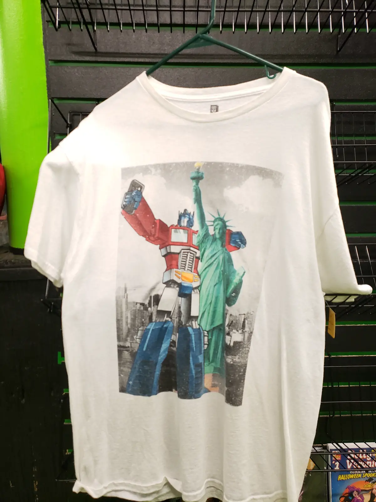 Transformers Optimus Prime Selfie Shirt Size Xl 1