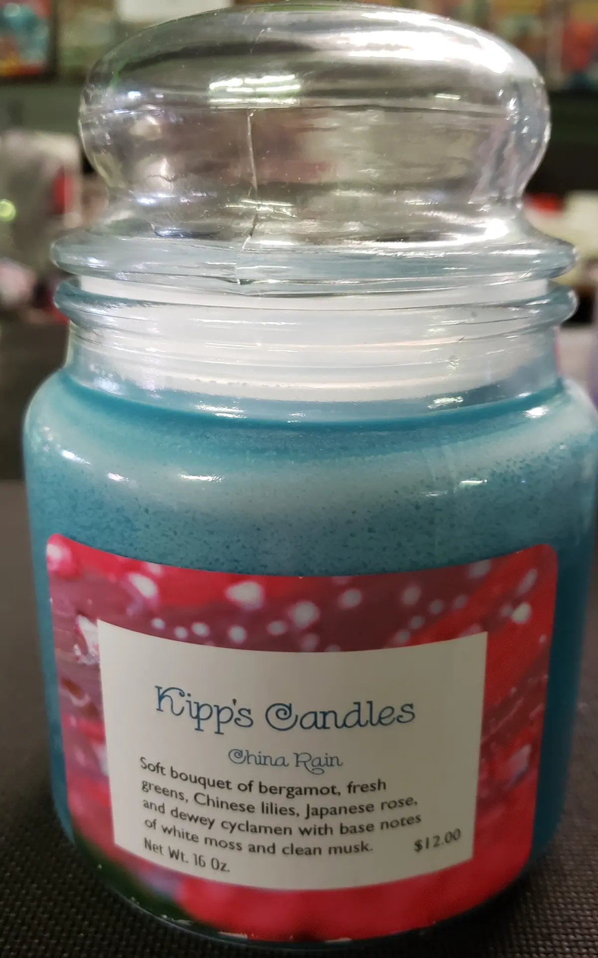 China Rain Double Wick 16 Oz Candle 1