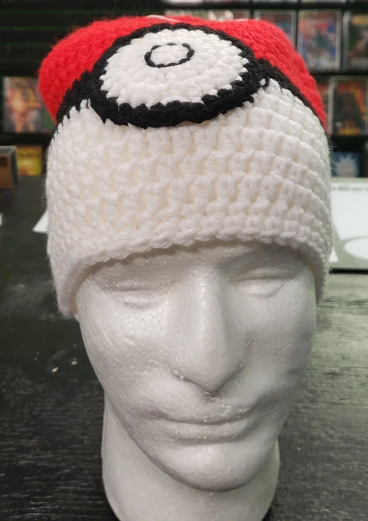 Adult Pokemon Pokeball Knitted Winter Hat 1