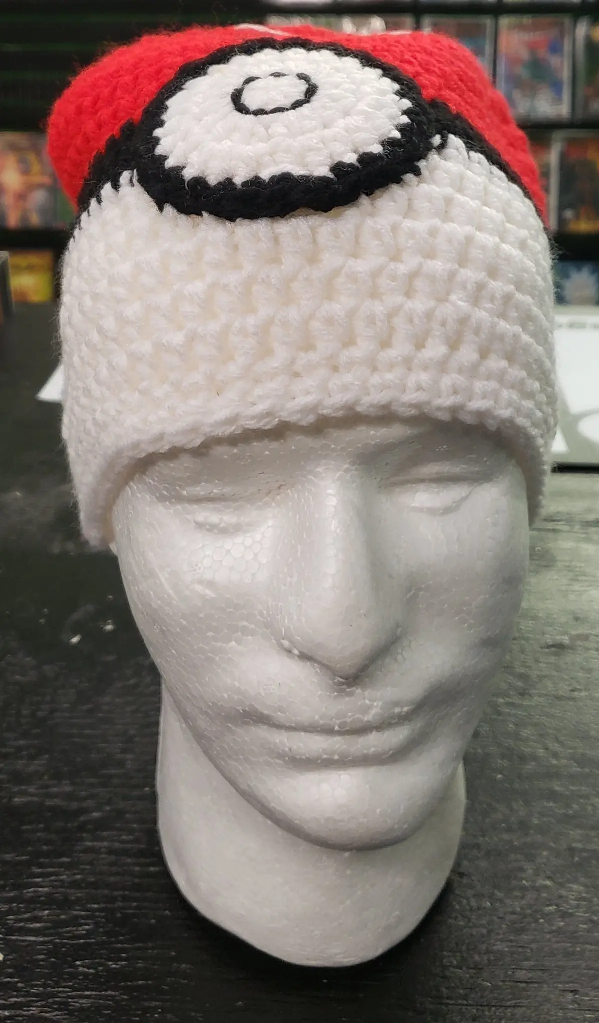 Child Pokemon Pokeball Knitted Winter Hat 1