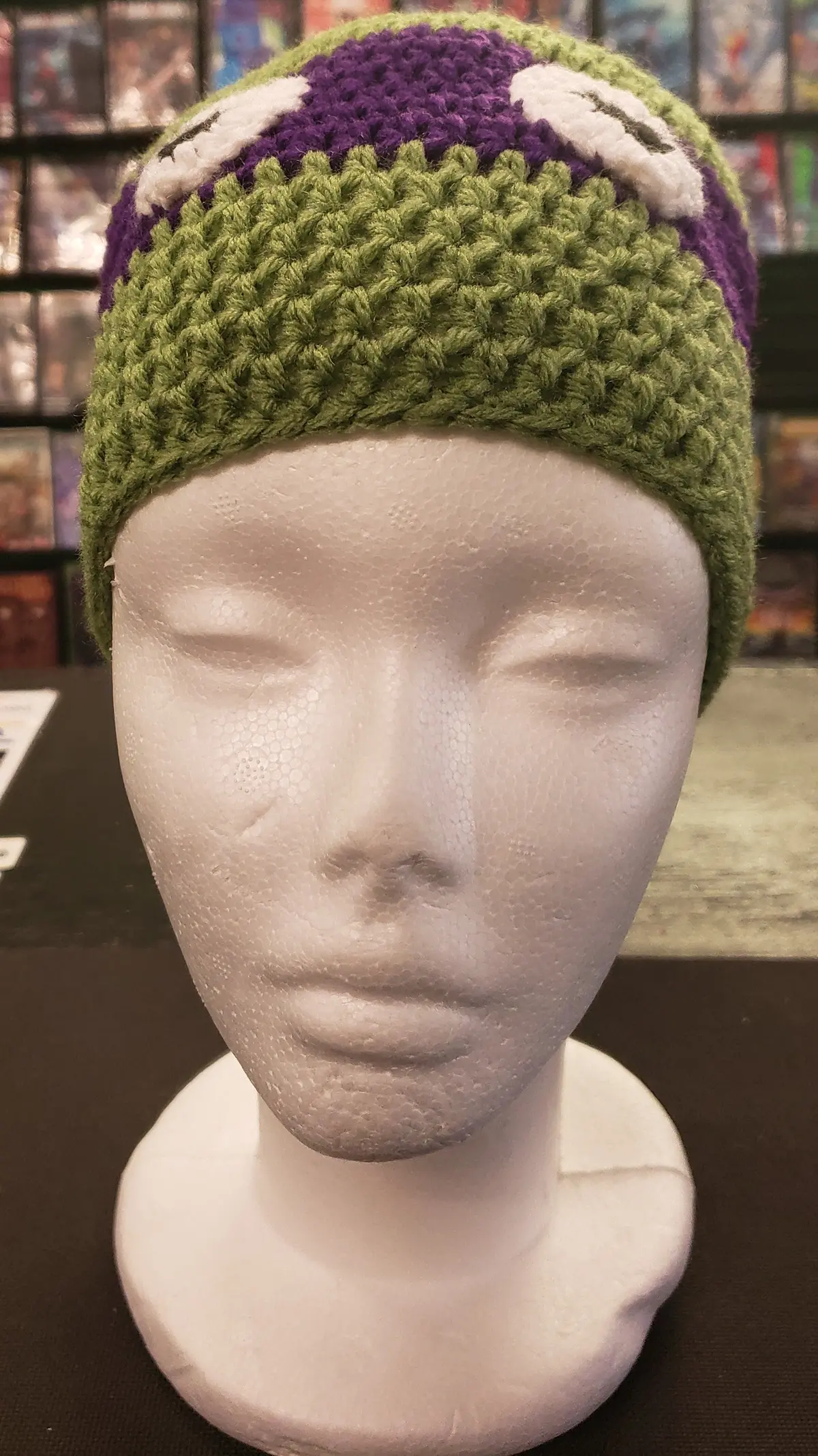Ninja Turtle Donatello Child Knitted Winter Hat 1