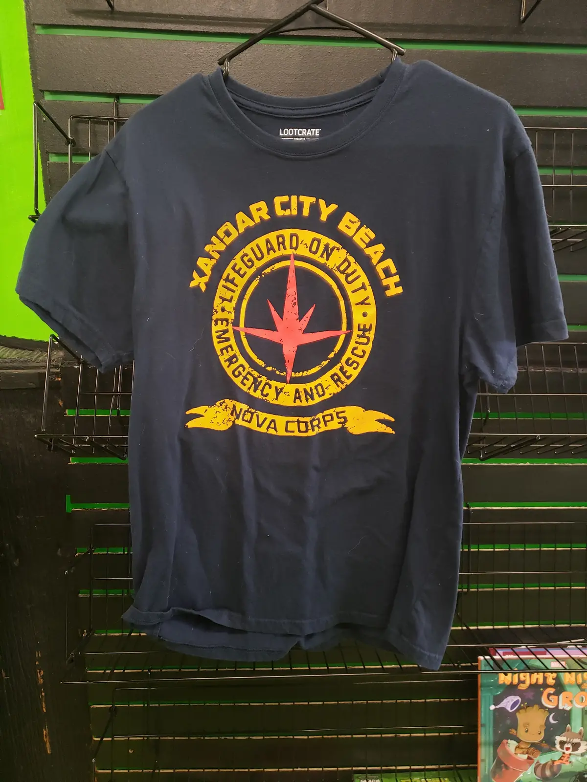 Nova Corps Xandar City Beach Lifeguard T-Shirt Size M 1