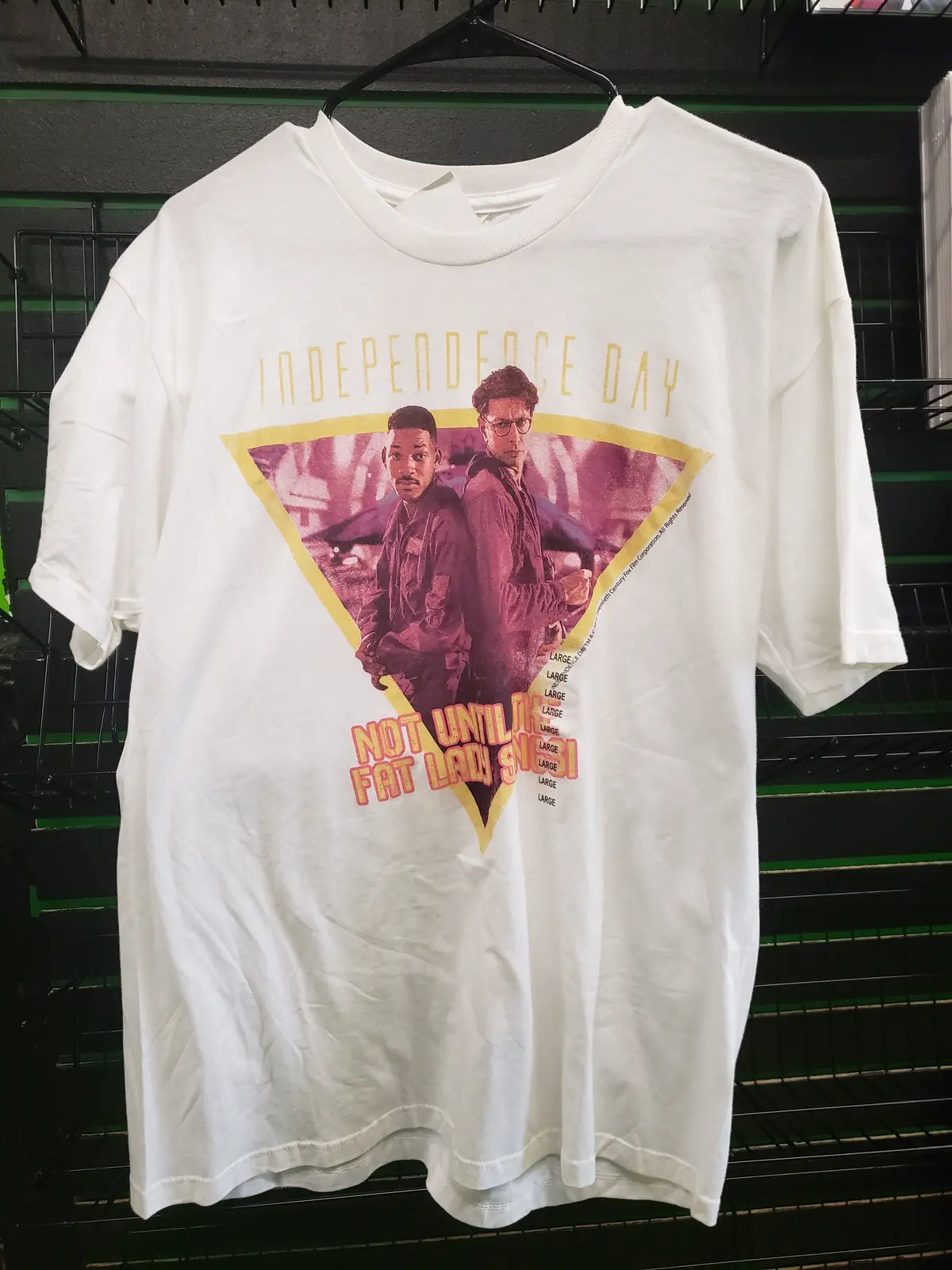 Independence Day Fat Lady Sings Shirt Size L 1