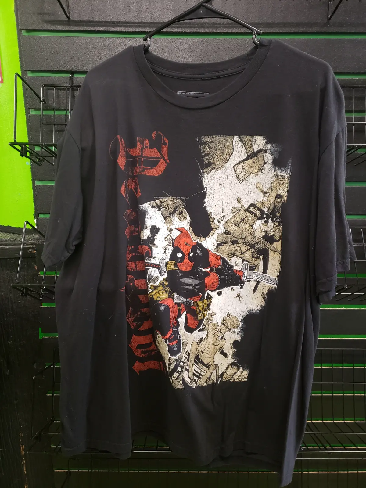 Deadpool Written In Old English Shirt Size Xl 1