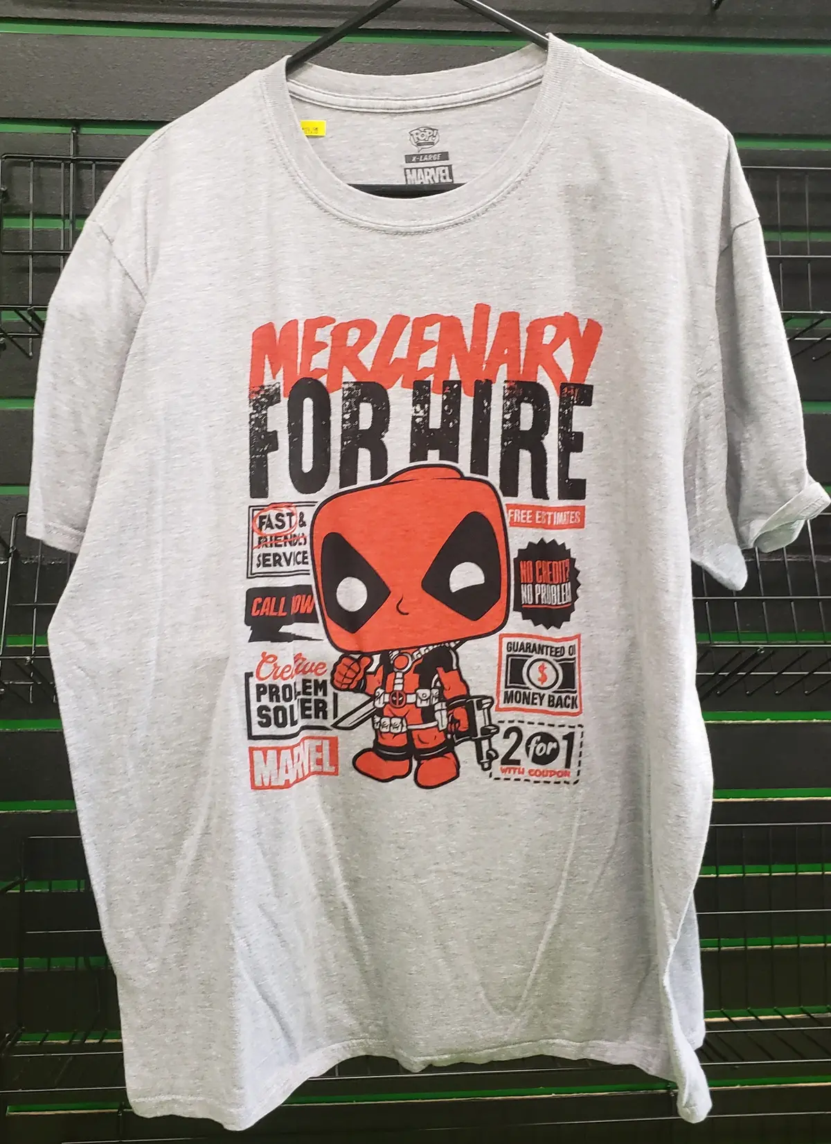 Deadpool Funko Pop Shirt Size Xl 1