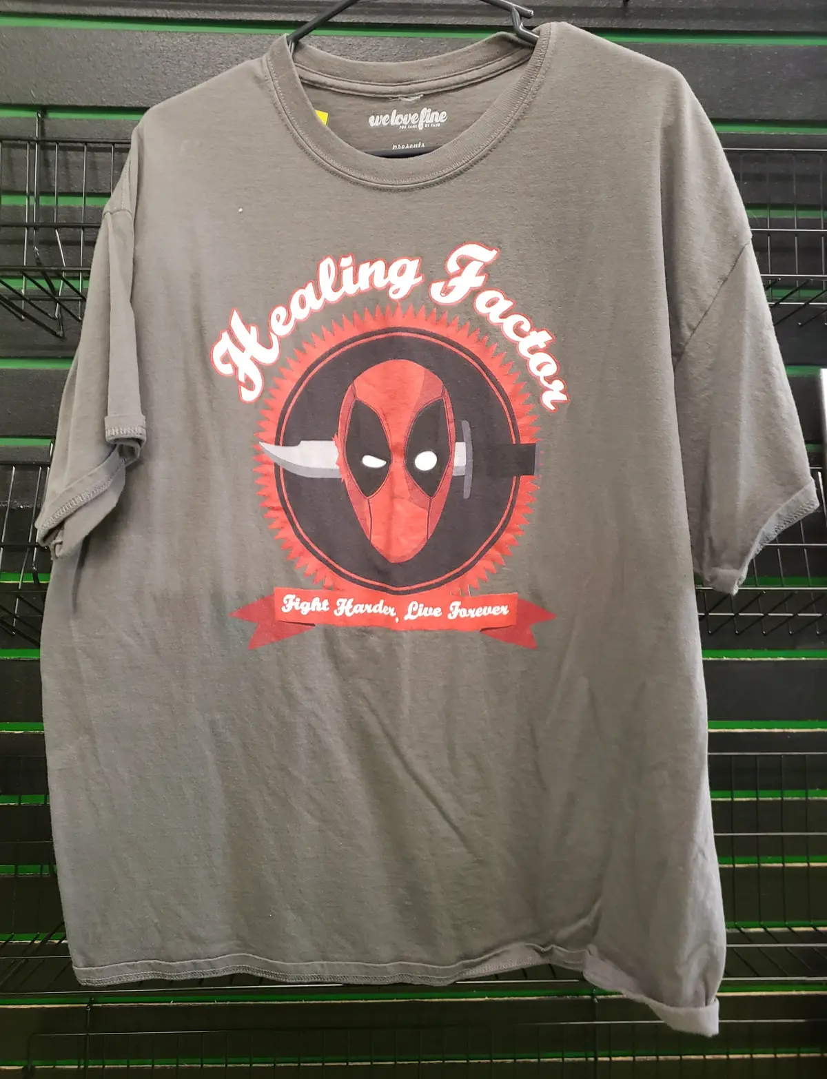 Deadpool Healing Factor Shirt Size Xl 1