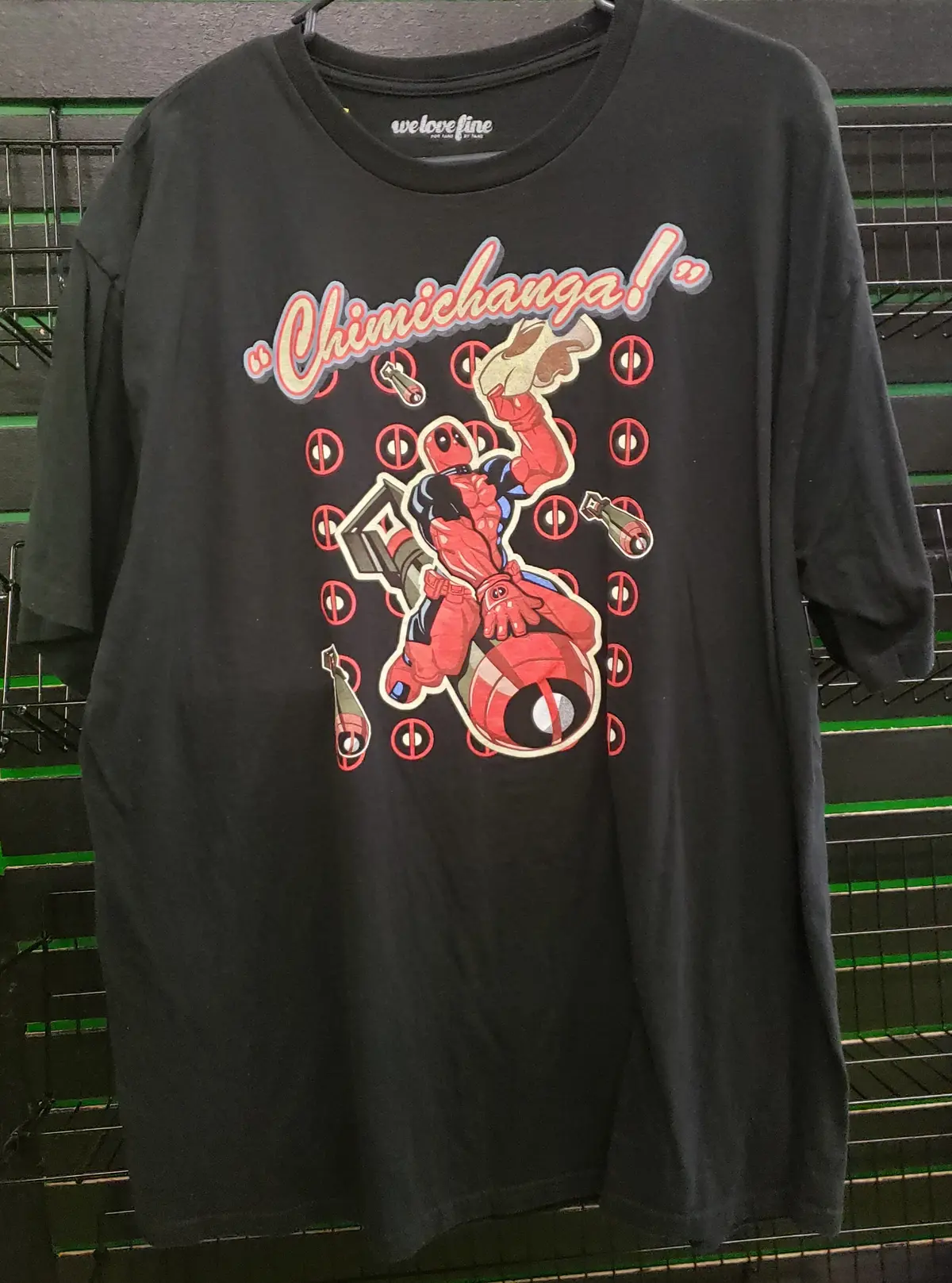 Deadpool Chimichanga Shirt Size Xl 1