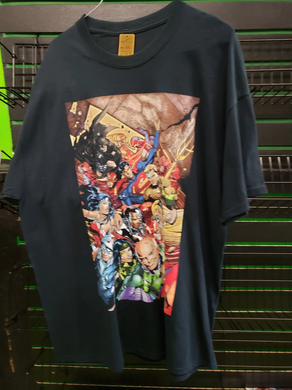 Justice League Humorous Photo Shirt Size Xl 1