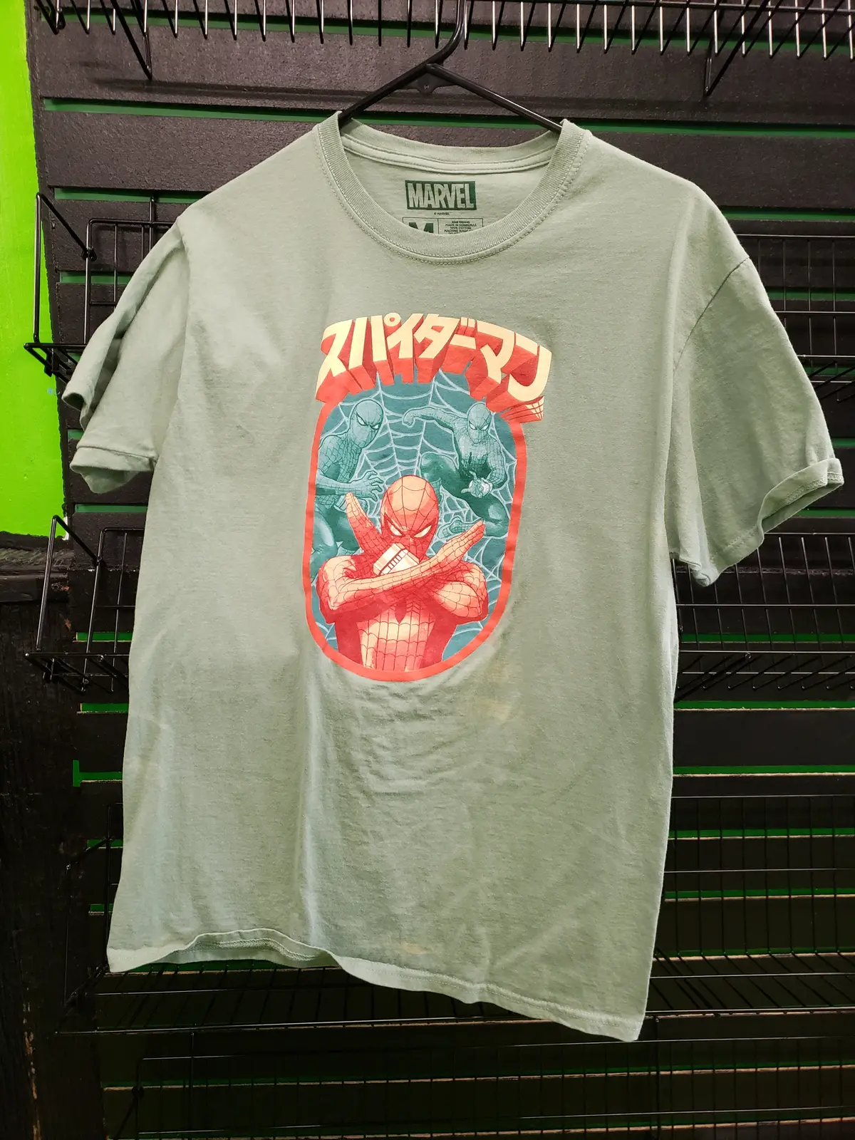 Japanese Spider-Man Shirt Size M 1